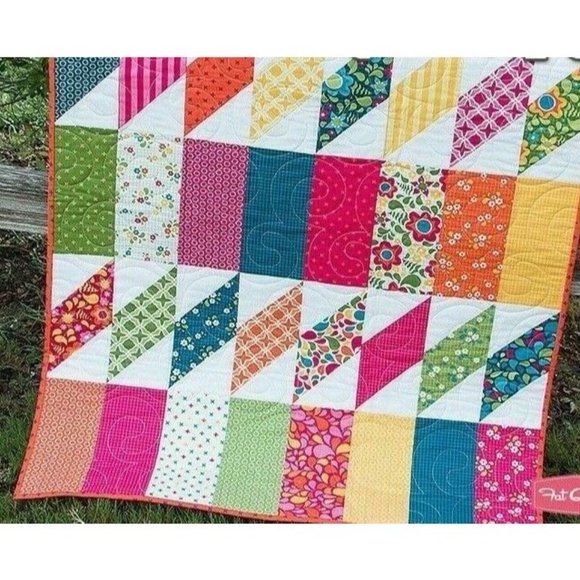 Moda Other - Twist and Shout Quilt Kit 36.5"x48" April Rosentha